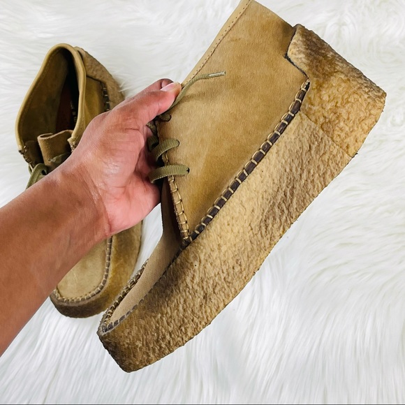 Clarks Other - Rare DEADSTOCK Clarks Vintage Deep Country Authentic Slip On Chukka Suede 70s 9M